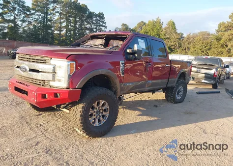 2019 Ford F-250 King Ranch z USA, uszkodzony, nr VIN 1FT7W2BT3KEG00601